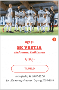 BK Vestia fodboldskole